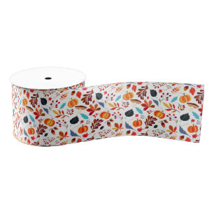 Autumn Fall Grosgrain Ribbon