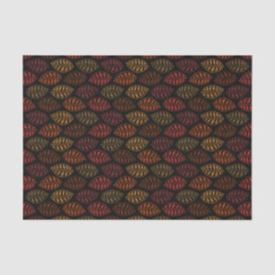 Autumn Fall Leaf Pattern Tissue Paper