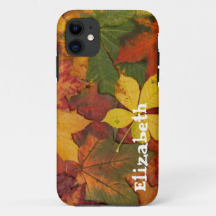 Autumn Fall Leaves Custom iPhone 5 Cell Phone Case
