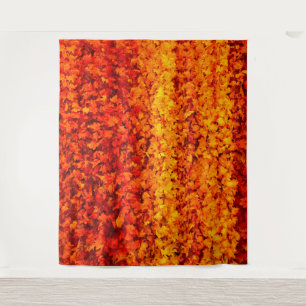 Autumn Fall Leaves   Custom Party Backdrop Tapestry