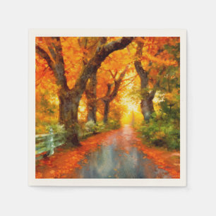 Autumn/Fall/Leaves/nature  Napkin