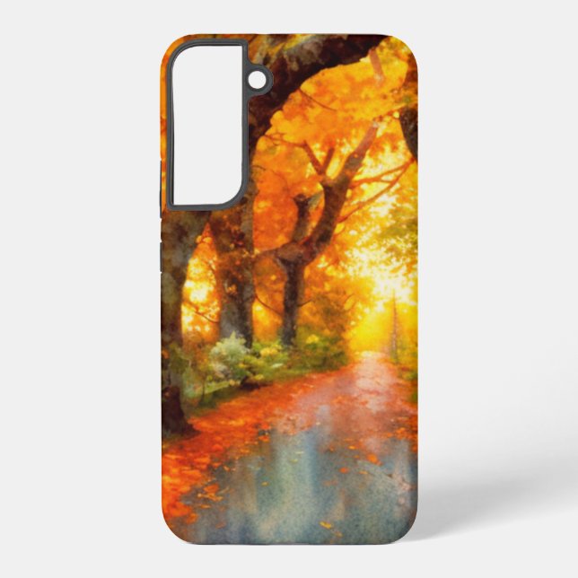 Autumn/Fall/Leaves/nature  Samsung Galaxy S22+ Case (Back)