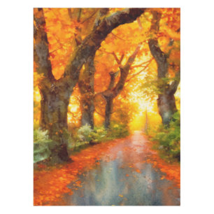 Autumn/Fall/Leaves/nature Tablecloth