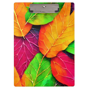 Autumn Fall Leaves Pattern   Clipboard