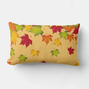 Autumn Fall Leaves Pillow