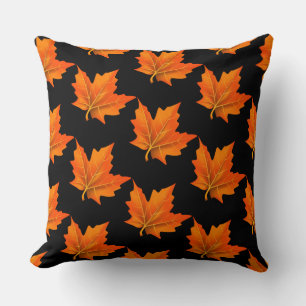 Autumn Fall Leaves Pillow