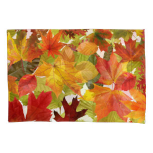 Autumn Fall Leaves Pillowcase