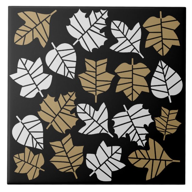 Autumn Fall Nature Transition Ceramic Tile (Front)