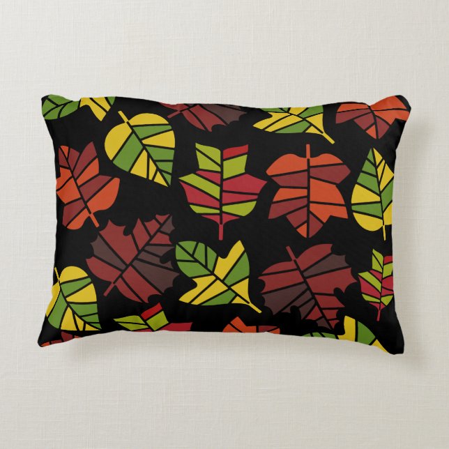 Autumn Fall Nature Transition Decorative Cushion (Back)