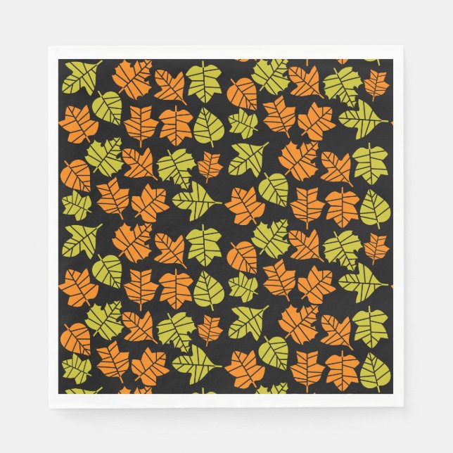 Autumn Fall Nature Transition Napkin (Front)