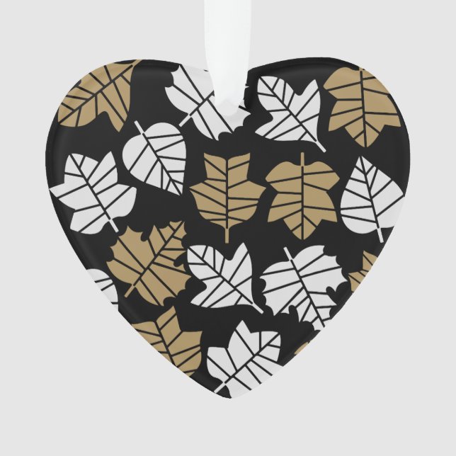 Autumn Fall Nature Transition Ornament (Front)