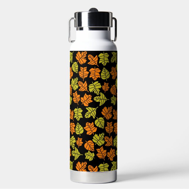 Autumn Fall Nature Transition Water Bottle (Front)