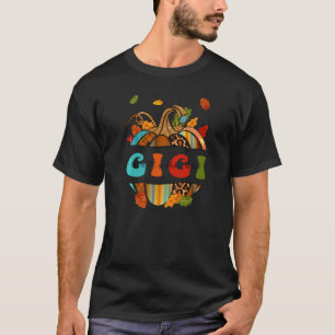 Autumn Fall Outfit Gigi Thankful Grateful Blessed T-Shirt