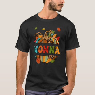 Autumn Fall Outfit Nonna Thankful Grateful Blessed T-Shirt