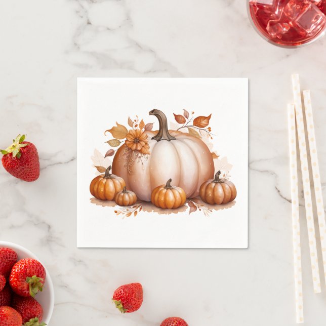 Autumn Fall Party Napkin (Insitu)