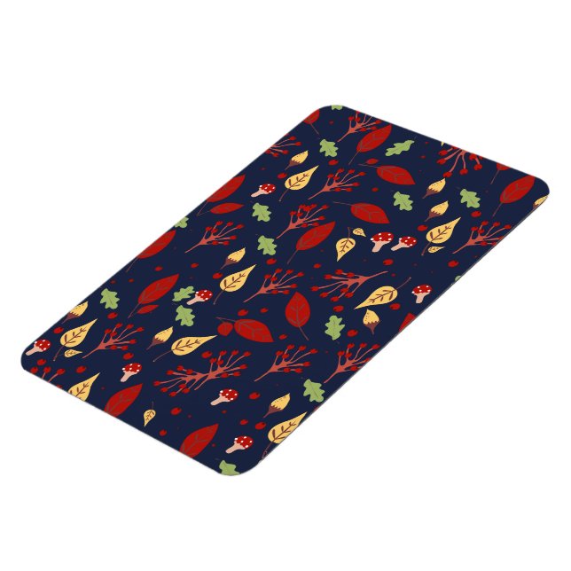 Autumn fall pattern magnet (Left Side)