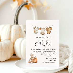 Autumn Fall Pregnancy Reveal To Husband Announcement