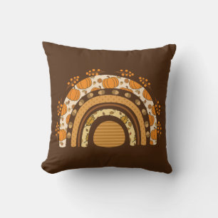 Autumn/Fall Rainbow Cushion
