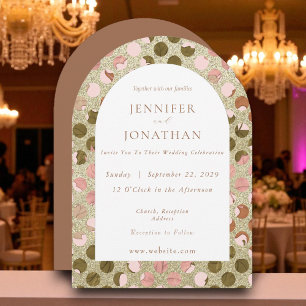 Autumn Fall Seasonal Wedding Invitation