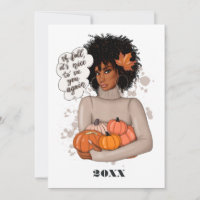 Autumn - Fall Thanksgiving Greeting