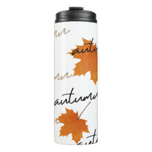 Autumn Fall Thermal Tumbler