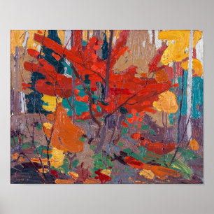 Autumn Fall   Tom Thompson   Poster