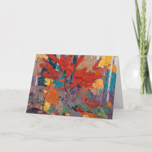 Autumn Fall Tom Thomson Card