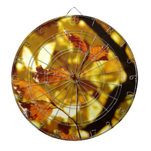 Autumn Fall Tree Leaves Seasons Destiny Nature Dartboard