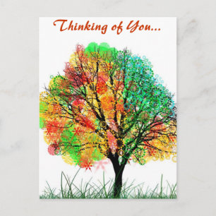 Autumn Fall Whimsy Nature Savvy Destiny Gifts Postcard