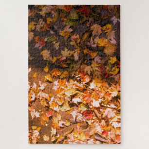Autumn Fallen Leaves  Jigsaw Puzzle