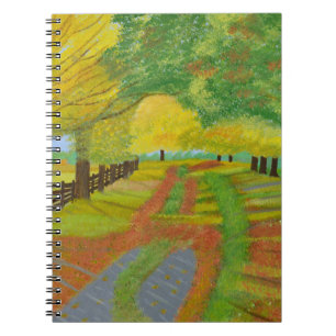 Autumn- Fallen Leaves Notebook