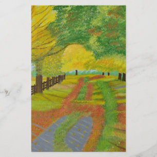 Autumn- Fallen Leaves Stationery