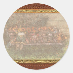 Autumn - Family Reunion Classic Round Sticker