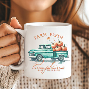 Autumn Farm Fresh Pumpkin Mug