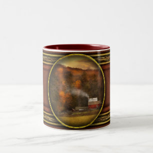 Autumn - Farm - Morristown, NJ - Charming farming Two-Tone Coffee Mug