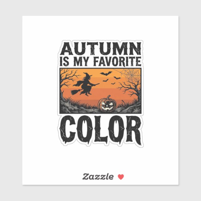Autumn Favourite Colour Halloween Pumpkin Vector D (Sheet)