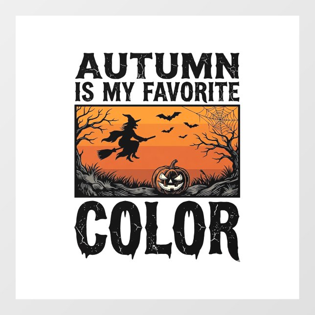 Autumn Favourite Colour Halloween Pumpkin Vector D (Sheet)