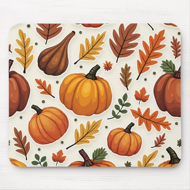 Autumn feeling mouse pad (Front)