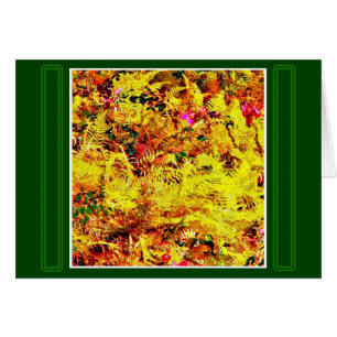 Autumn Fern Leaves