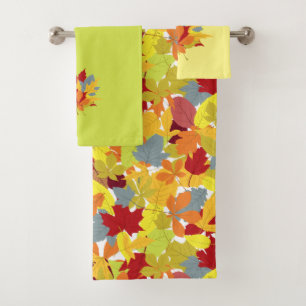 Autumn Festival Bath Towel Set