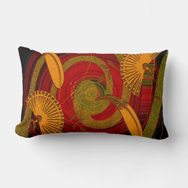 Autumn Festival Lumbar Cushion (Front)