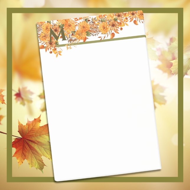 Autumn Festive  Post-it Notes (Autumn Festive Post-it Notes)