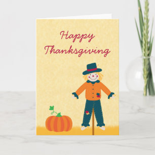 Autumn Field Thanksgiving Card