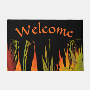 Autumn Fire Welcome Doormat