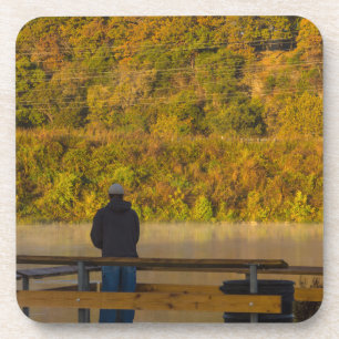 Autumn Fishing Lake Springfield Coaster