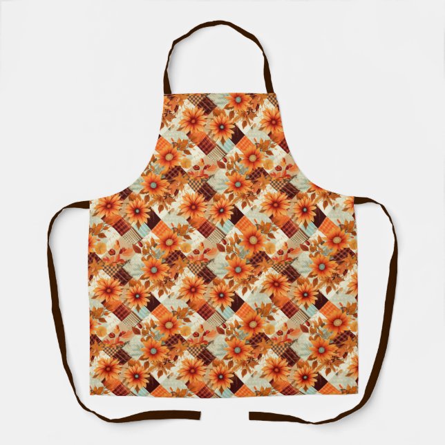 Autumn Floral Apron (Front)