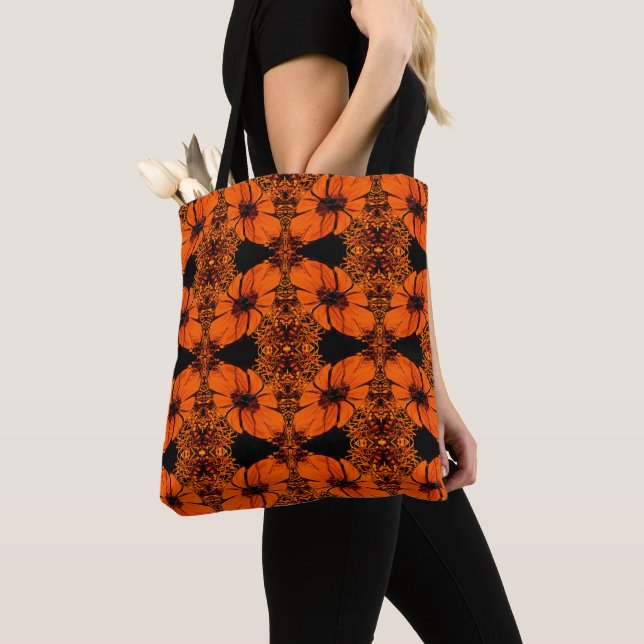 Autumn floral array...... tote bag (Close Up)