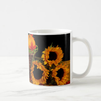 Autumn Floral Decoration Coffee Mug