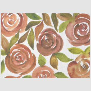 Autumn Floral Series Design 5 Tissue Paper