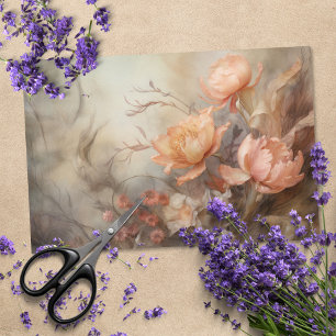 Autumn Floral Thanksgiving Halloween Decoupage Tissue Paper